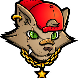Profile impro gang logo cat head kopie